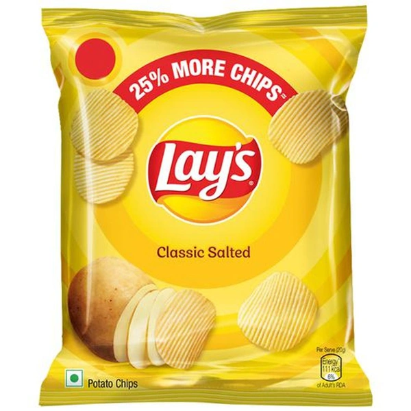 Lays Classic Salted -₹10  - Pack Of 10