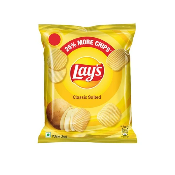 Lays Classic Salted -₹5 - Pack Of 15