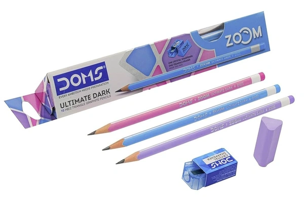 Doms Ultimate dark Zoom triangular pencil