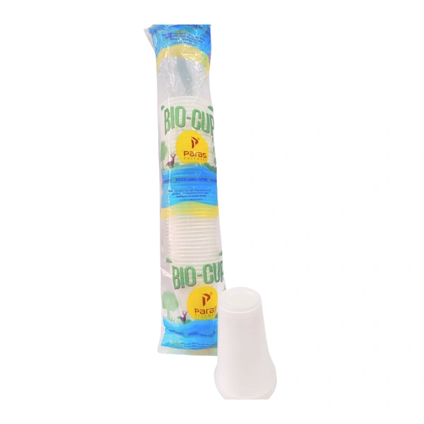 Paras Polymers Bio Cup (Pack Of 50)
