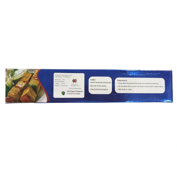 Maxx Food Grade Aluminium Foil - 72 Mtr