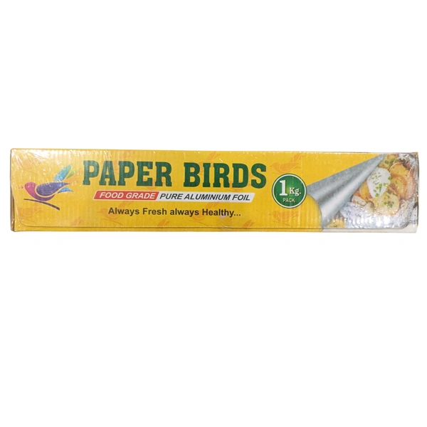 Paper Birds Food Grade Pure Aluminium Foil  -1kg