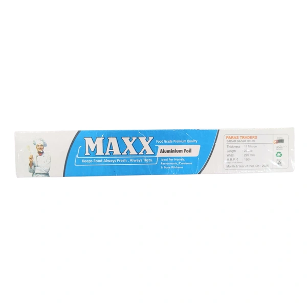 Maxx Food Grade Premium Quality Aluminium Foil