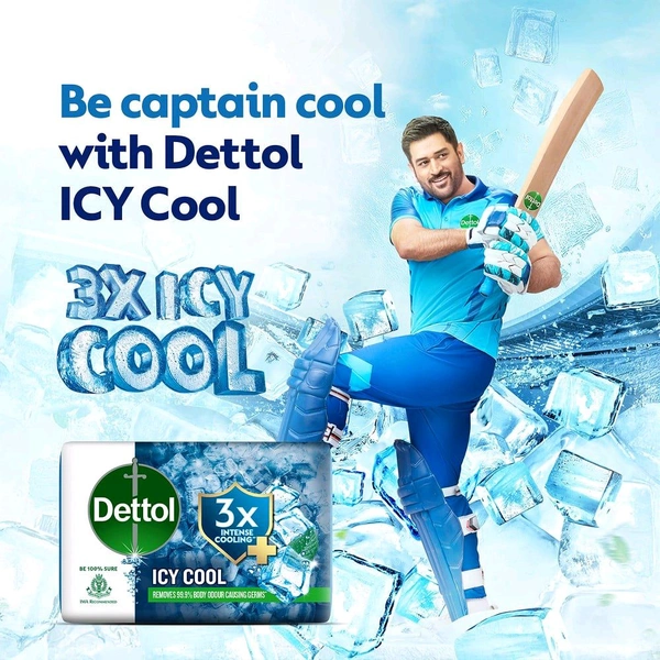 Dettol Cool Soap 40g (Set Of 4)