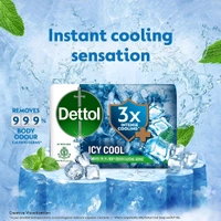 Dettol Cool Soap 40g (Set Of 4)