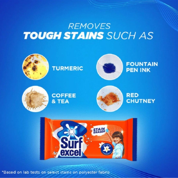 Surf Excel Stain Eraser Detergent Bar (250g)