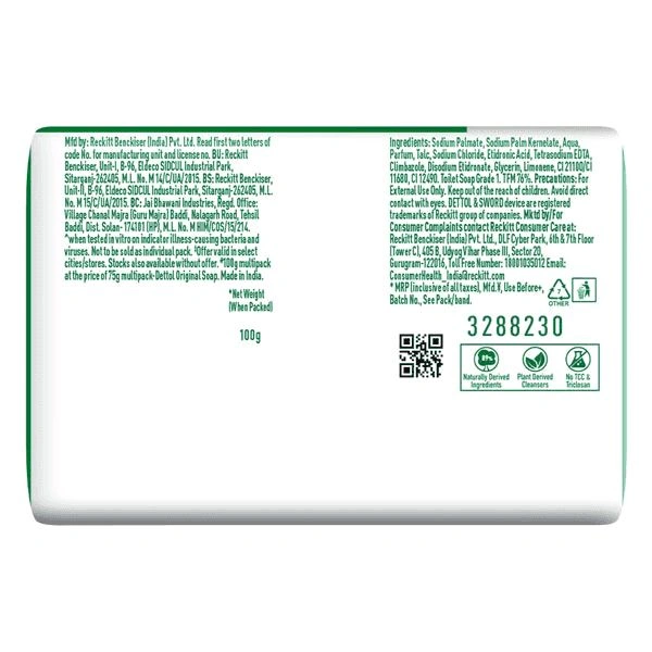 Dettol original soap set (5 × 100 gm)