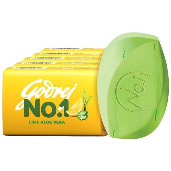 Godrej No.1 Lime (5N × 100g) 