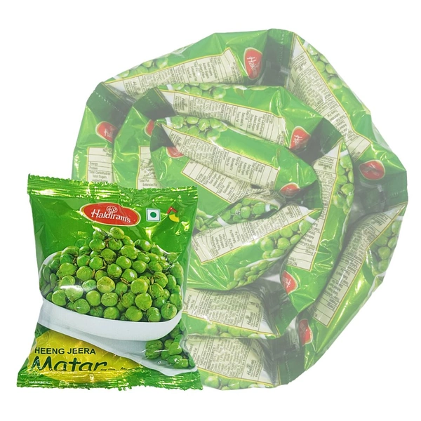 Haldiram's Matar (Heeng Jeera) - ₹10 (Pack Of 12) - 