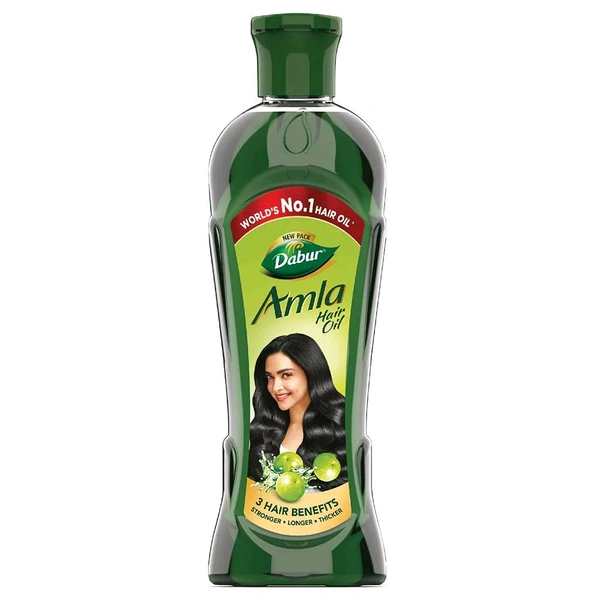 Dabur Amla Hair Oil - For Strong, Long and Thick Hair -136ml 