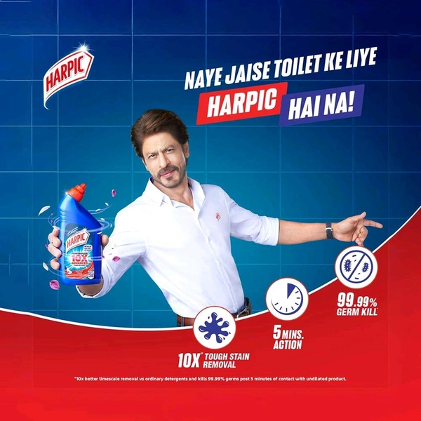 Harpic Disinfectant Liquid Toilet Cleaner - (Original) - 500 ml