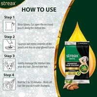 Streax Insta Shampoo Hair Colour (Natural Black) - ₹22 (Pack Of 12) - 