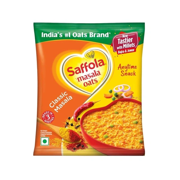 Saffola Masala Oats Classic Masala - ₹18 (Pack Of 14)