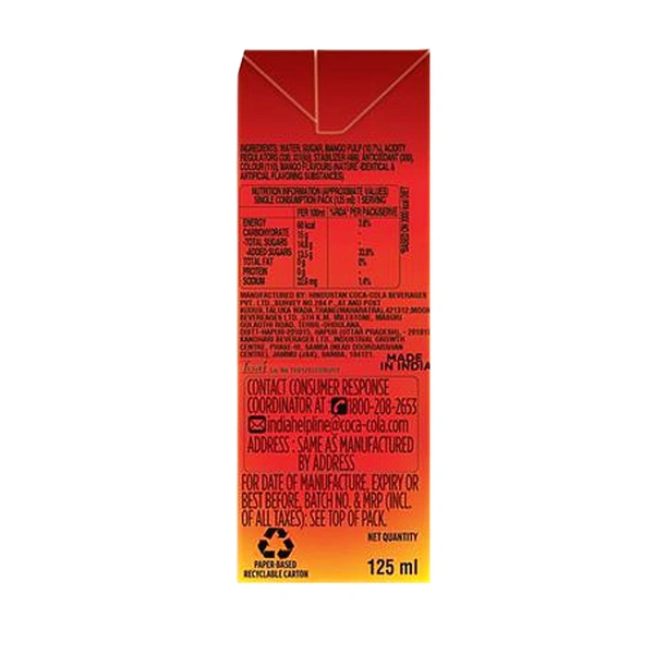 Maaza -₹10 - Pack Of 40