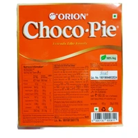 Orion Choco Pie ( Real Orange )-₹10 - Pack Of 18