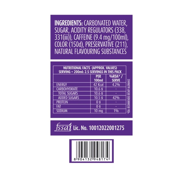 Campa Cola -₹20, 500ml - Pack Of 24
