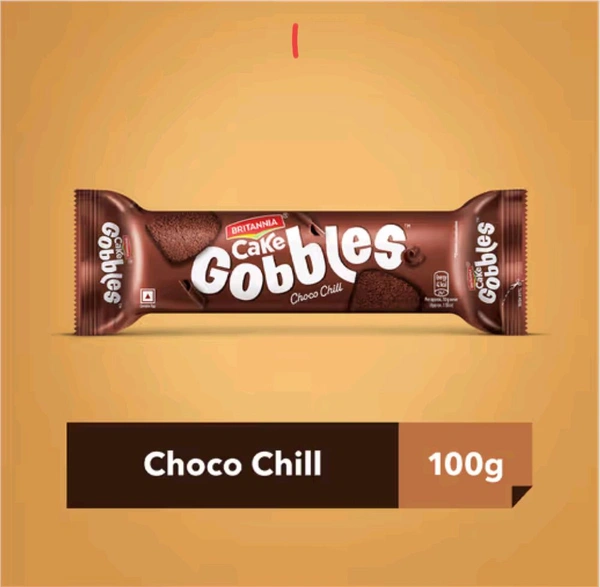 Britannia Cake Gobbles Choco Chill - 100g
