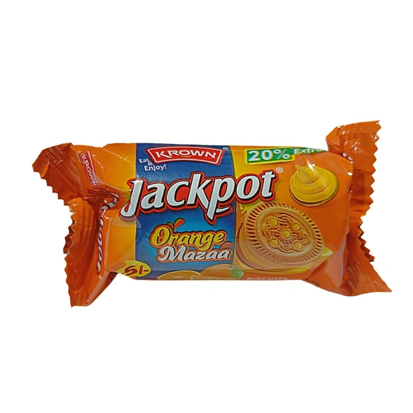 Krown Jackpot Orange Mazaa - ₹5 (Pack Of 12)