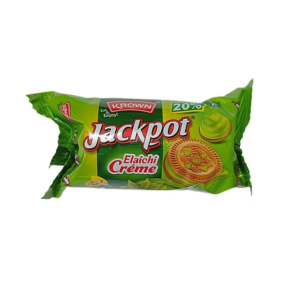 Jackpot Elaichi Creme - ₹5 (Pack Of 12)