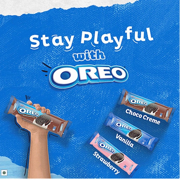 Cadbury Choco Creme Flavoured Oreo - ₹10 (Pack Of 12)