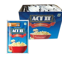 Act II Classic Salted Popcorn - Instant - 5 g Free - ₹10 (Pack Of 15)