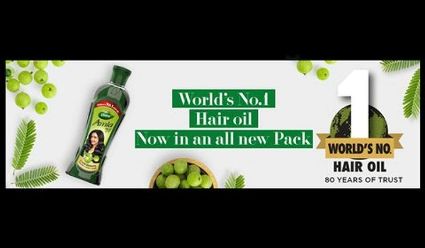 Dabur Amla Hair Oil - For Strong, Long and Thick Hair - 450 Ml + 90ml Free