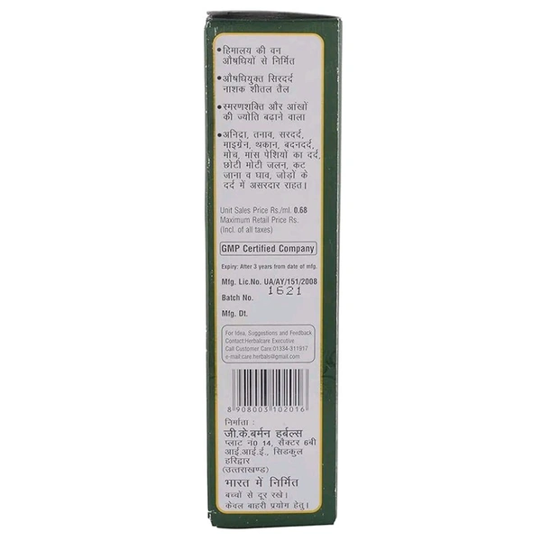 Himgange Ayurvedic Hair Oil, 100 ml