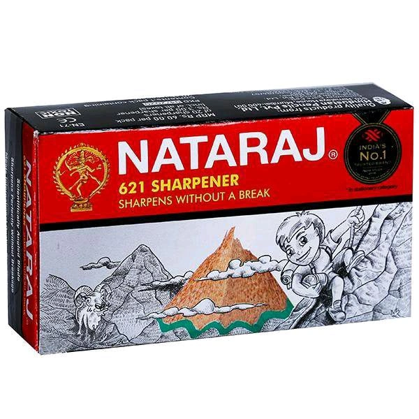 Nataraj 621 Sharpener - ₹3 (Pack Of 20)