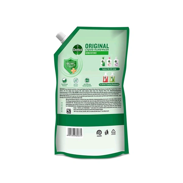 Dettol Original Hand Wash Refill 675 ml