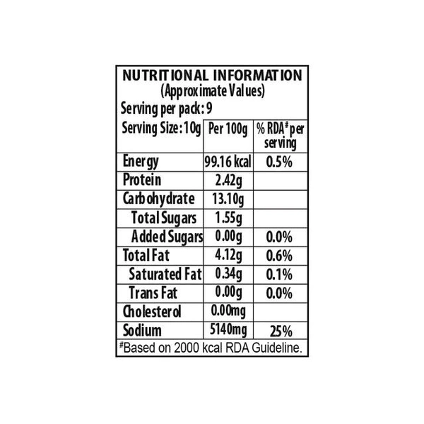 TOPS Gold Mixed Pickle - 90g. Pouch