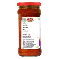 TOPS Gold Mango Pickle - 375g. Glass Bottle