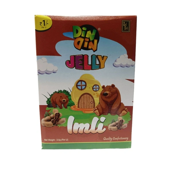Din Din Jelly Imli - ₹1 (Pack Of 85)