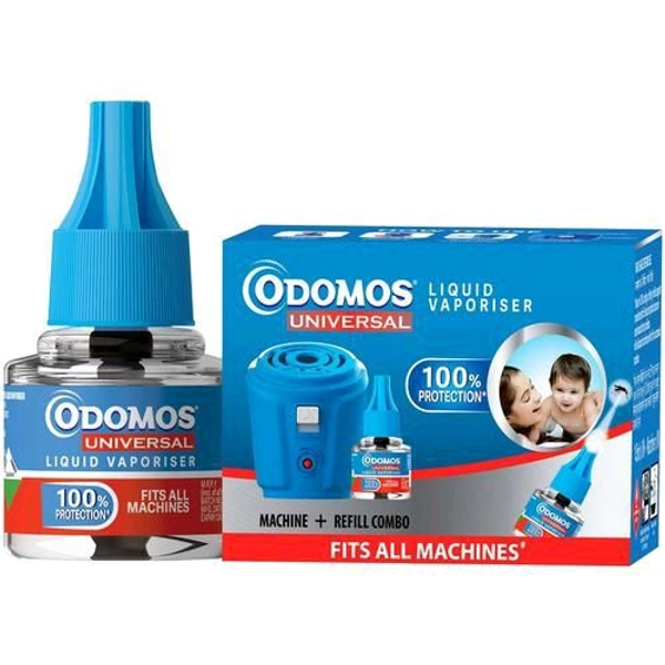 Odomos Universal Liquid Vaporiser, Machine + Refill Combo