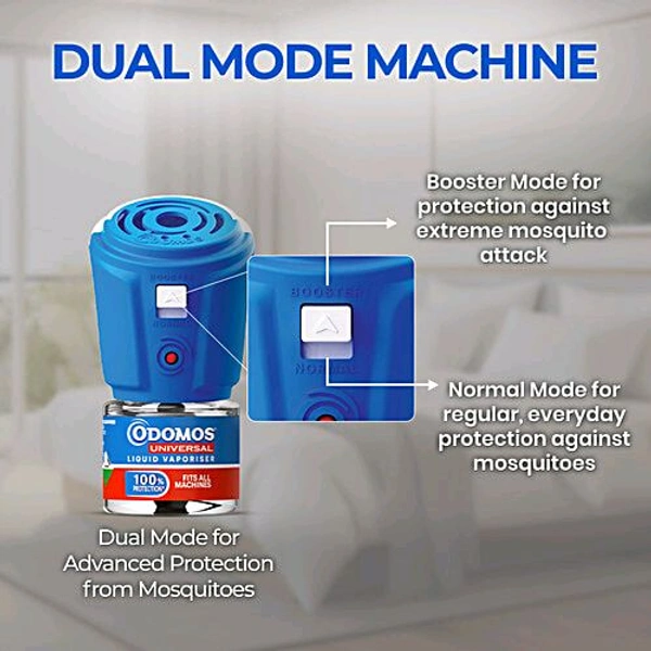 Odomos Universal Liquid Vaporiser, Machine + Refill Combo
