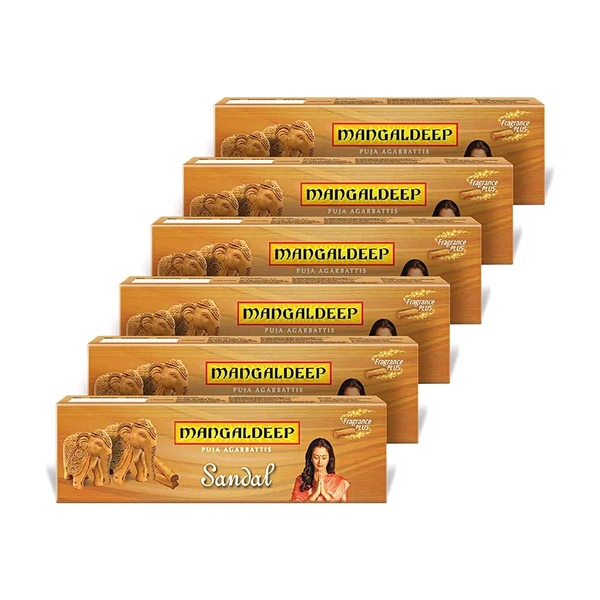 Mangaldeep Sandal Incense Sticks / Agarbatti - ₹55