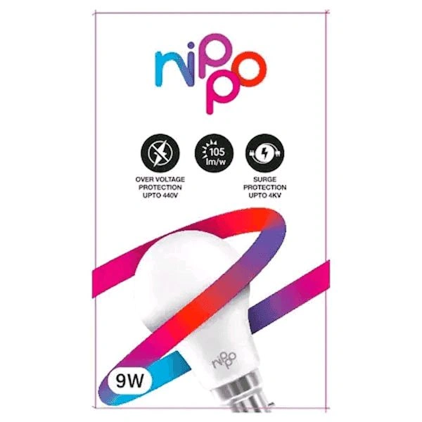 Nippo Led Bulb 9 watt