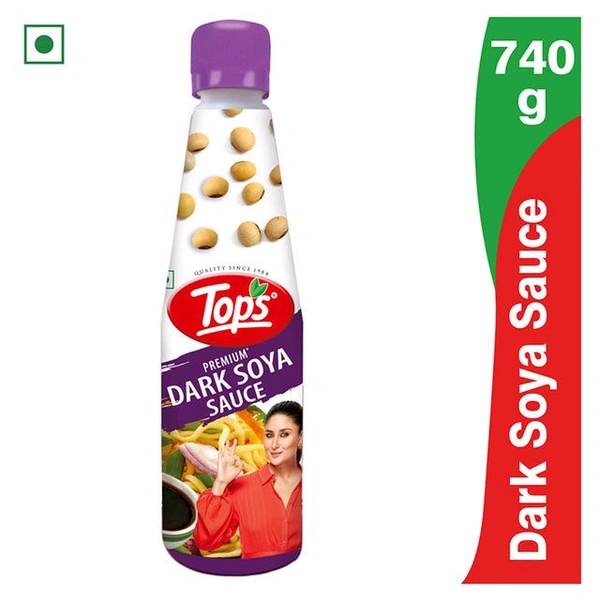 Tops Dark Soya Sauce - 740g.