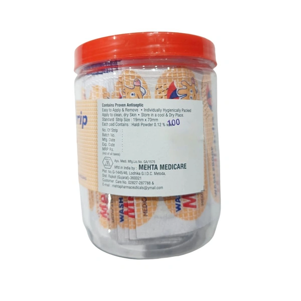 Wash Proof Medistrip Bandage (Pack Of 100)