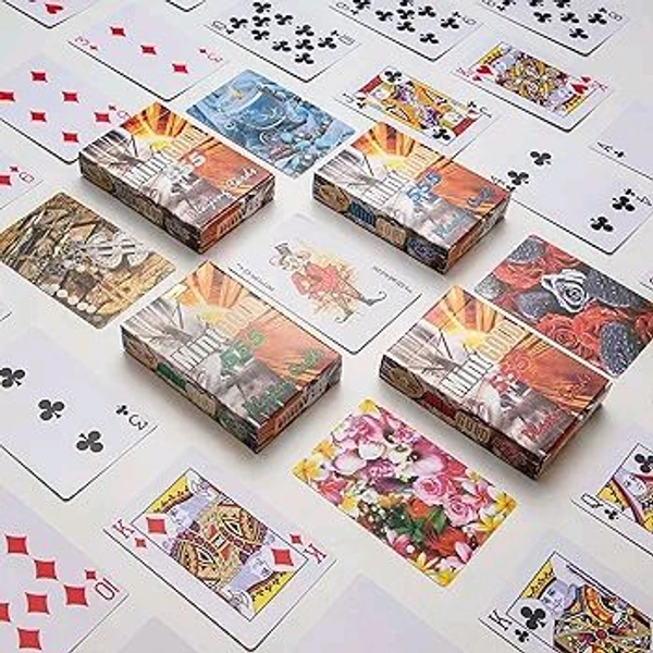Mint Gold 555 Playing Cards