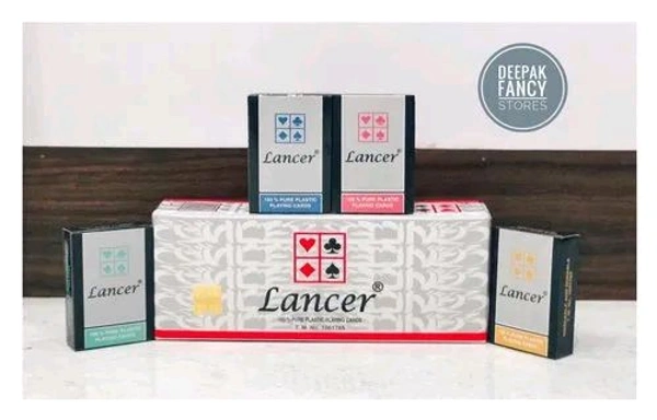 Lancer Plastic Playing Cards (Pack Of 12)