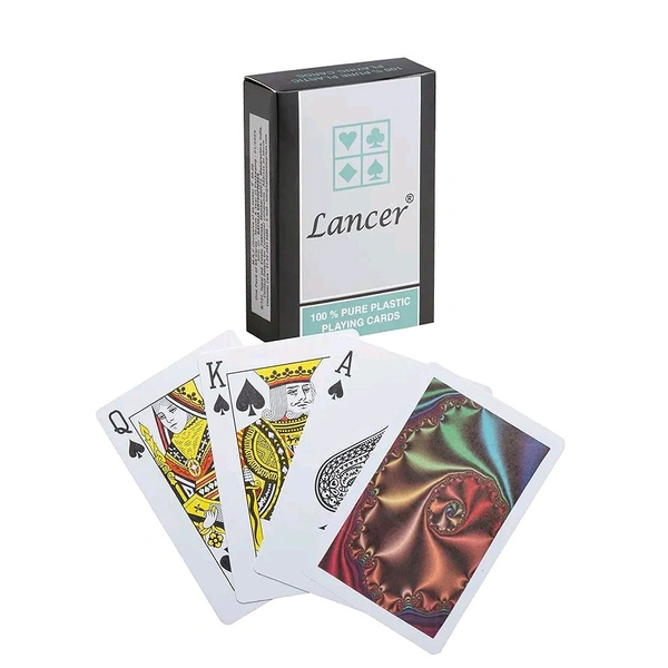 Lancer Plastic Playing Cards, Single Pack