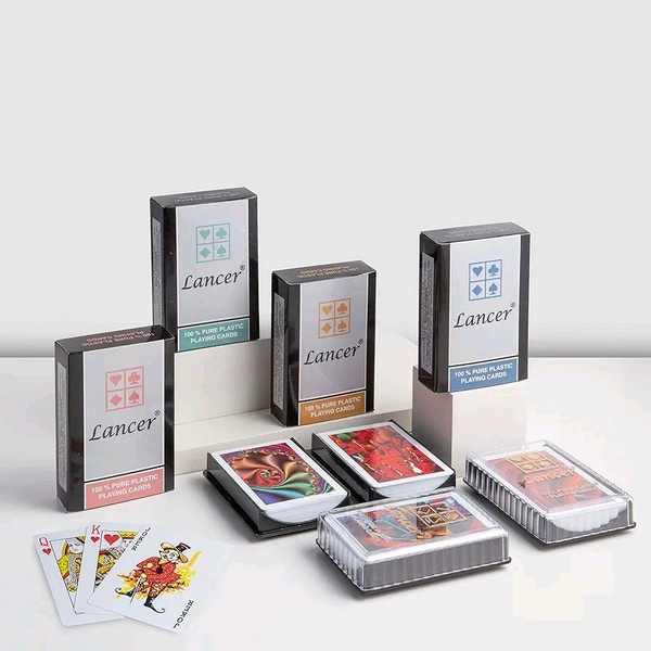 Lancer Plastic Playing Cards, Single Pack