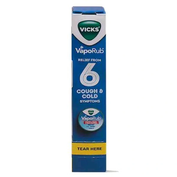 Vicks VapoRub Pain Relief Balm 5 ml (Pack of 12) - ₹25