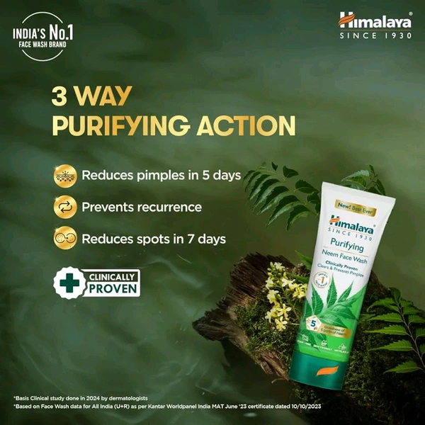 Himalaya Purifying Neem Face Wash (50ml)