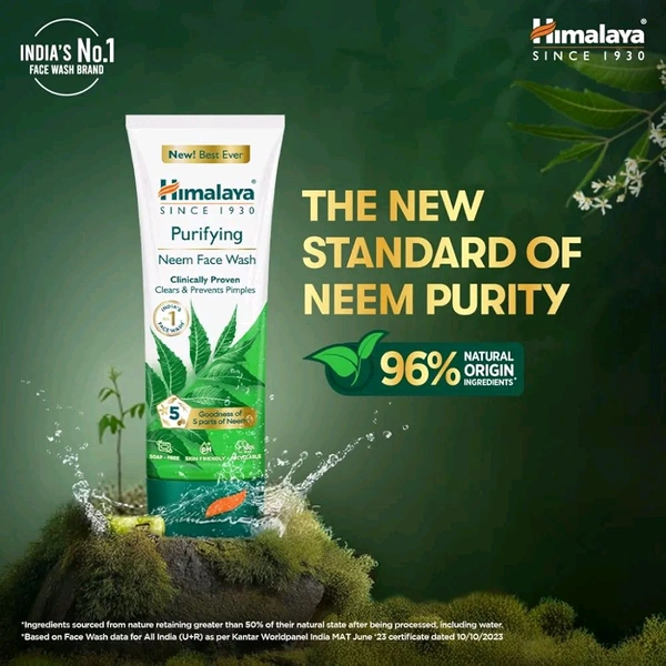 Himalaya Purifying Neem Face Wash (100ml)