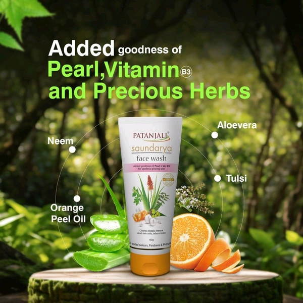 Patanjali Saundarya Face Wash 60 g