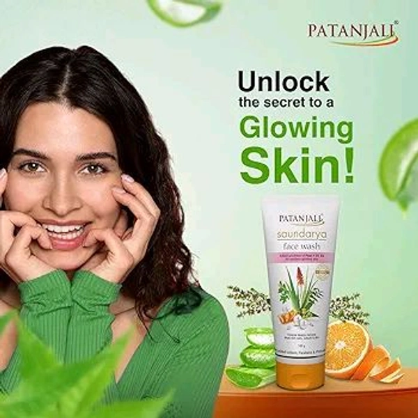 Patanjali Saundarya Face Wash 100 g