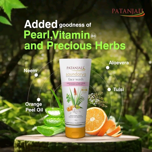 Patanjali Saundarya Face Wash 100 g