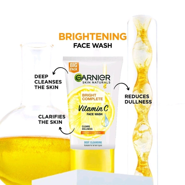 Garnier Bright Complete Face Wash 100 g