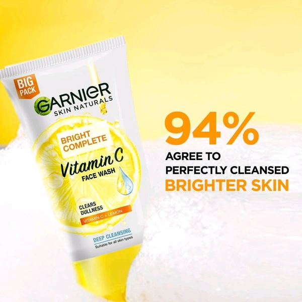 Garnier Bright Complete Face Wash 100 g